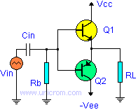 Electrnica Unicrom - Amplificador Push - Pull (contrafsico)